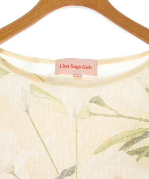 Lisa Says Gah（リサセイガウ）Tシャツ・カットソー ベージュ サイズ:S レディース/2200681916159