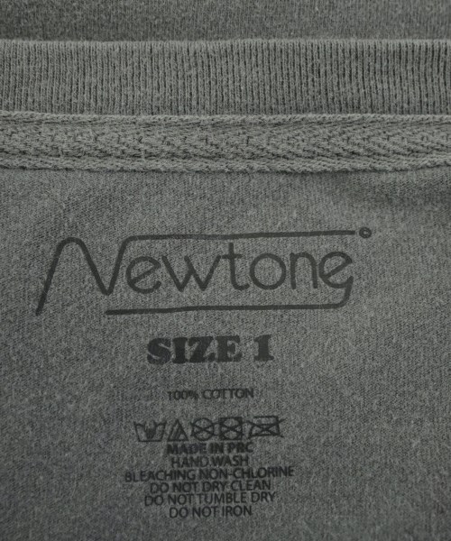 NEWTONE（ニュートン）Tシャツ・カットソー グレー サイズ:1(S位) レディース/2200675721066