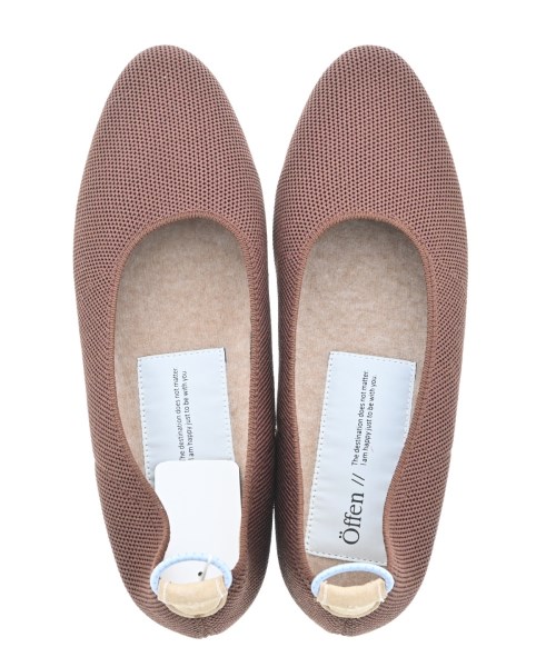 offen（オフェン）バレエシューズ/オペラシューズ 茶 サイズ:EU40(26.5cm位) レディース/2200619556235