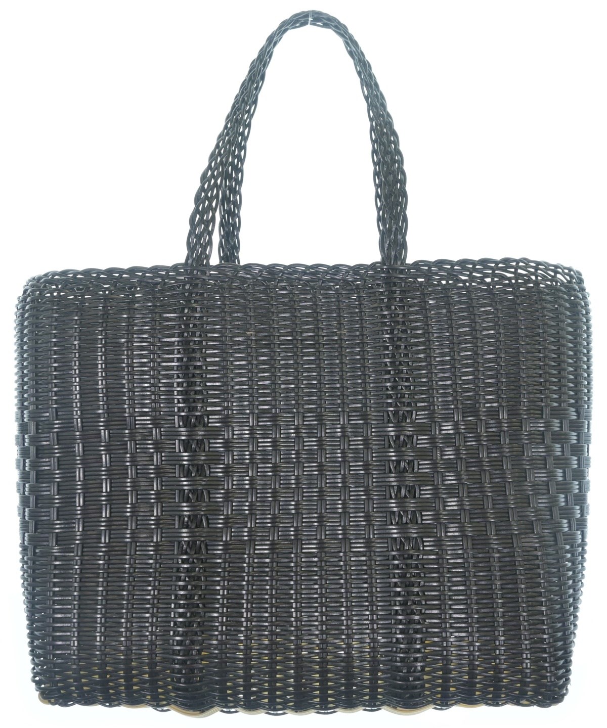 タグ付き　新品未使用　パロローサカゴバッグ PALOROSA（パロロサ）かごバッグ 黒 サイズ:- レディース