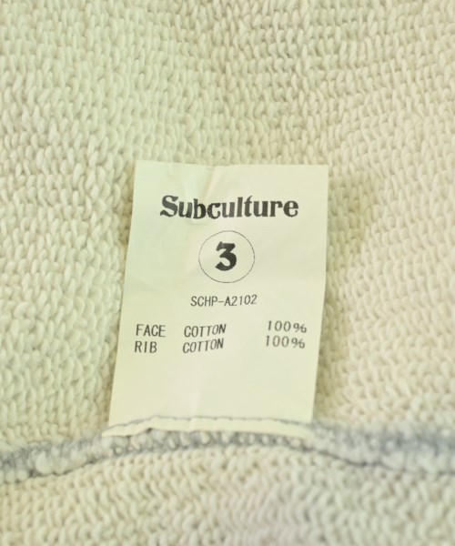 SC-SubCulture-（サブカルチャー）スウェット グレー サイズ:3(L位) メンズ/2200725569396
