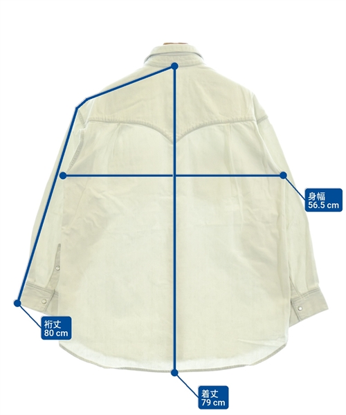 THE PAUSE（ザポーズ）カジュアルシャツ 白 サイズ:F レディース/2200638225082