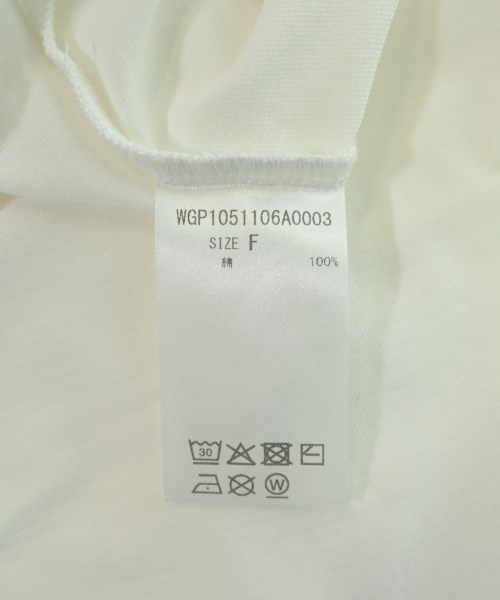 THE PAUSE（ザポーズ）Tシャツ・カットソー 白 サイズ:F レディース/2200721512075