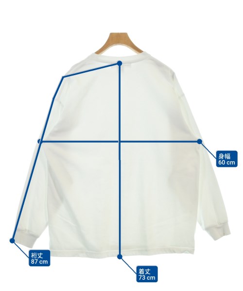 THE STANDARD MANUAL（ザスタンダードマニュアル）Tシャツ・カットソー 白 サイズ:XL メンズ/2200688683085