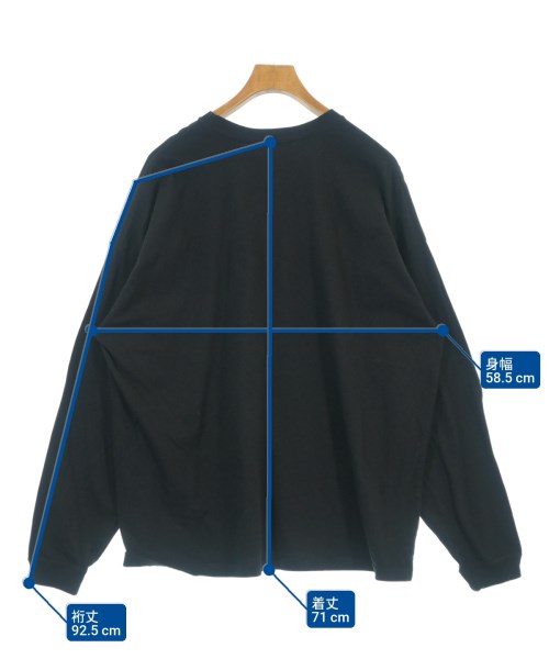 THE STANDARD MANUAL（ザスタンダードマニュアル）Tシャツ・カットソー 黒 サイズ:XL メンズ/2200688683160