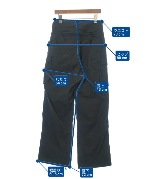 Wave of Sand（ウェーブオブサンド）カーゴパンツ 黒 サイズ:1(S位) メンズ/2200552100014