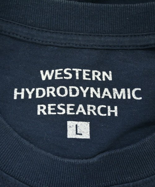 Western Hydrodynamic Research（ウェスタンハイドロダイナミックリサーチ）Tシャツ・カットソー 紺 サイズ:L メンズ/2200693209096