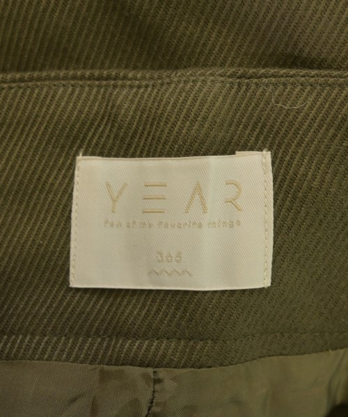 YEAR FEW OF MY FAVORITE THINGS（イヤーフューオブマイフェイバリットシングス）スラックス カーキ サイズ:M レディース/2200617255147