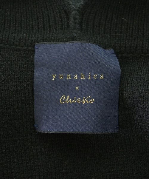 yunahica（ユナヒカ）ベスト/ノースリーブ 黒 サイズ:2(M位) レディース/2200709780014