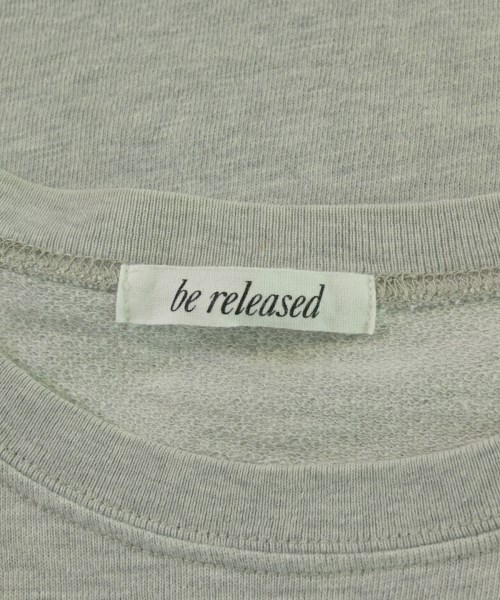 be released（ビーリリースト）スウェット グレー サイズ:F レディース/2200677053059