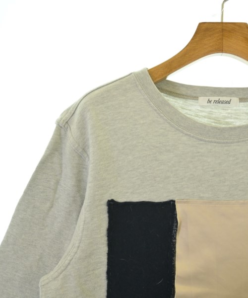 be released（ビーリリースト）スウェット グレー サイズ:F レディース/2200677053059