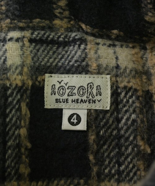 AOZORA BLUE HEAVEN（アオゾラブルーヘブン）カジュアルシャツ グレー サイズ:4(XXL位) メンズ/2200676521016