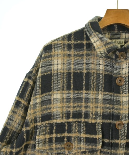 AOZORA BLUE HEAVEN（アオゾラブルーヘブン）カジュアルシャツ グレー サイズ:4(XXL位) メンズ/2200676521016