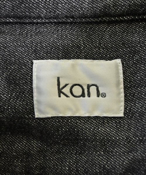 kan（カン）カジュアルシャツ 黒 サイズ:M メンズ/2200619493028