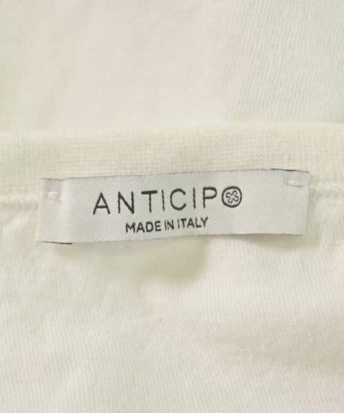 ANTICIPO（アンティーチポ）Tシャツ・カットソー 白 サイズ:46(M位) メンズ/2200726920134