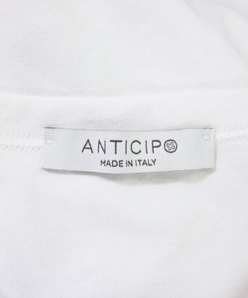 ANTICIPO（アンティーチポ）Tシャツ・カットソー 白 サイズ:42(XS位) メンズ/2200681907041
