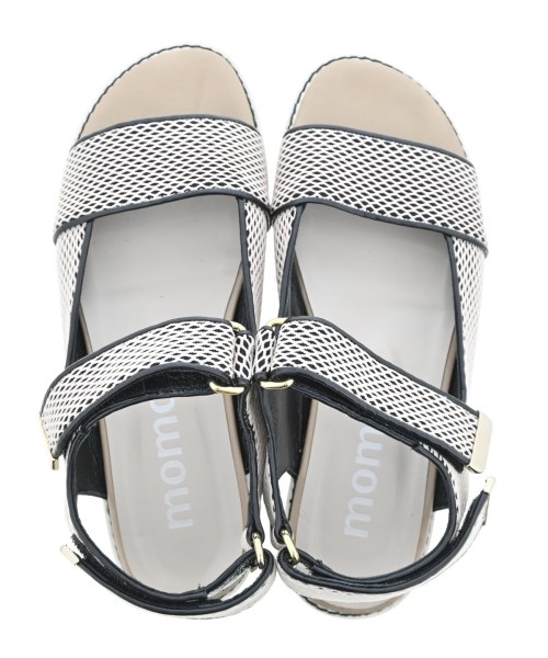 momon.（モモン）サンダル ベージュ サイズ:23.5cm レディース/2200637105125