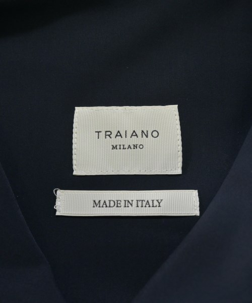 TRAIANO MILANO（トライアーノミラノ）カジュアルシャツ 紺 サイズ:44(S位) メンズ/2200712409087