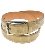 M'S IN CORPORATION（エムズインコーポレーション）ベルト ベージュ サイズ:- メンズ/2200675402040