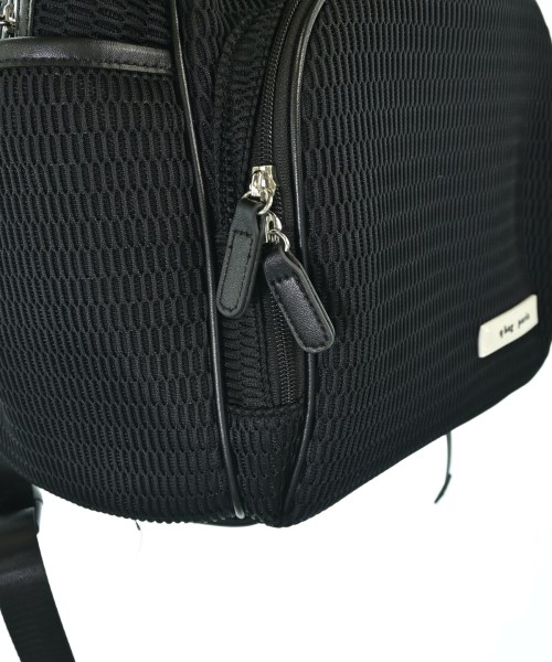 qbag paris（キューバッグパリ）バックパック・リュック 黒 サイズ:- レディース/2200681290013