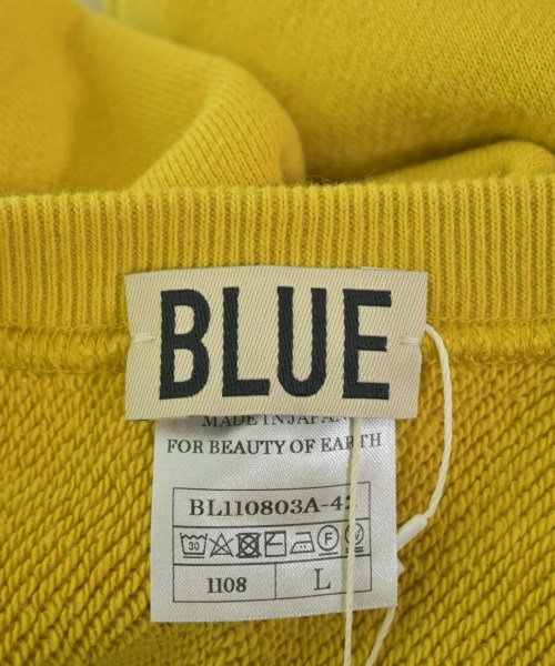 BLUE（ブルー）スウェット 黄 サイズ:L メンズ/2200697920461