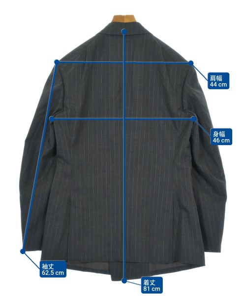 THE GENTLEMAN IN THE PARLOUR（ザジェントルマンインザパーラー）テーラードジャケット グレー サイズ:38(S位) メンズ/2200650878082