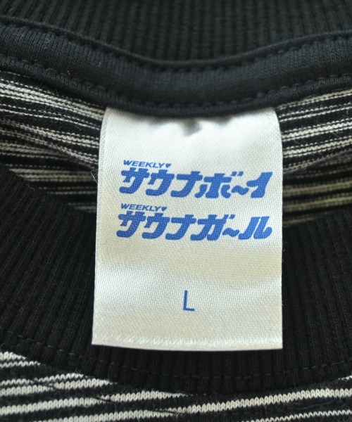 サウナボーイ（サウナボーイ）Tシャツ・カットソー 黒 サイズ:L メンズ/2200703619464