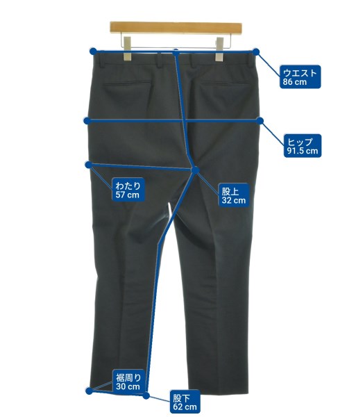 BESPOKE TOKYO（ビスポークトウキョウ）スラックス 黒 サイズ:4(XL位) メンズ/2200671644055