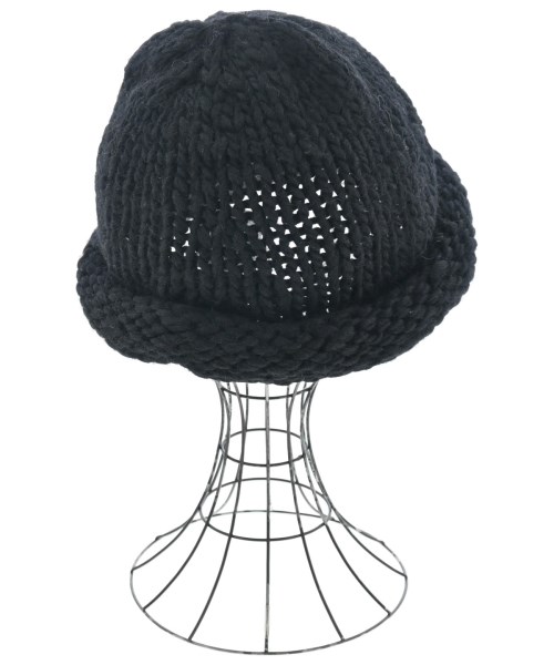 Indietro Association（インディエトロアソシエーション）ニットキャップ・ビーニー 黒 サイズ:- メンズ/2200637602358