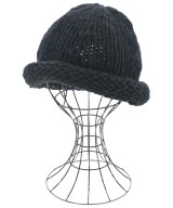 Indietro Association（インディエトロアソシエーション）ニットキャップ・ビーニー 黒 サイズ:- メンズ/2200637602358