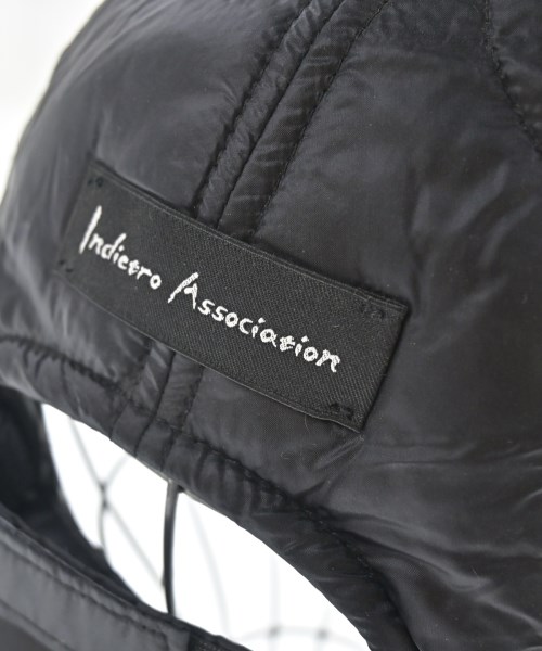 Indietro Association（インディエトロアソシエーション）キャップ 黒 サイズ:F メンズ/2200626768201