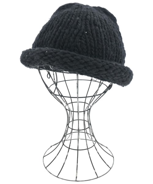 Indietro Association(インディエトロアソシエーション)ニットキャップ・ビーニー 黒 サイズ:-/2200660653112