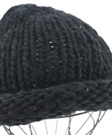 Indietro Association（インディエトロアソシエーション）ニットキャップ・ビーニー 黒 サイズ:- メンズ/2200660653112