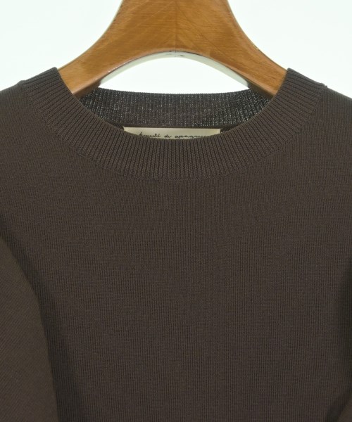 BEAUTE DE OPAQUE（ボーテドオペーク）ニット・セーター 茶 サイズ:38(M位) レディース/2200627844034