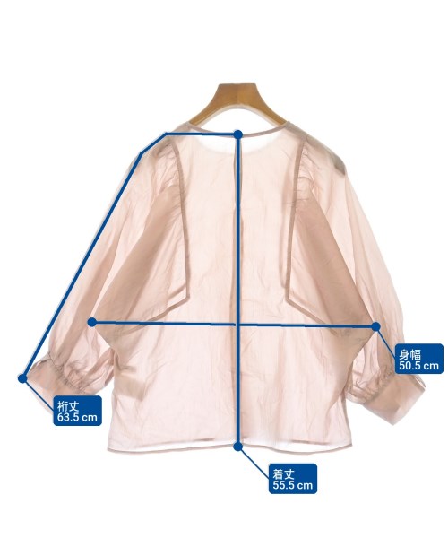 BEAUTE DE OPAQUE（ボーテドオペーク）ブラウス ピンク サイズ:36(S位) レディース/2200669534016