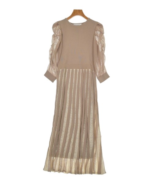 BEAUTE DE OPAQUE（ボーテドオペーク）ワンピース ベージュ サイズ:38(M位) レディース/2200661573204