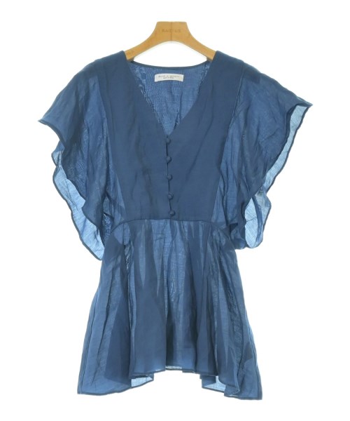 BEAUTE DE OPAQUE(ボーテドオペーク)ブラウス 青 サイズ:36(S位)/2200640883010