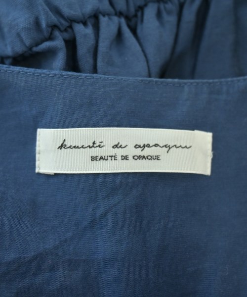 BEAUTE DE OPAQUE（ボーテドオペーク）ブラウス 青 サイズ:36(S位) レディース/2200640883010