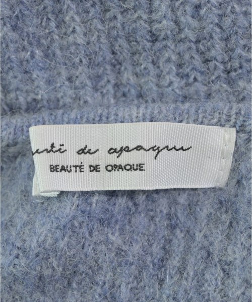 BEAUTE DE OPAQUE（ボーテドオペーク）ワンピース 青 サイズ:36(S位) レディース/2200652022032