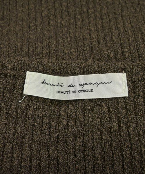 BEAUTE DE OPAQUE（ボーテドオペーク）ニット・セーター 茶 サイズ:S レディース/2200661287033