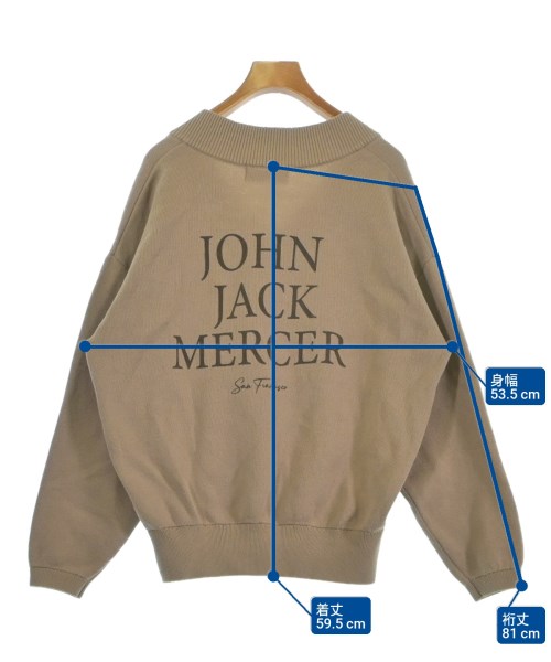 J.J. Mercer（ジェージェーマーサー）スウェット ベージュ サイズ:F レディース/2200696657023