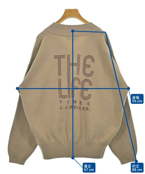 J.J. Mercer（ジェージェーマーサー）ニット・セーター ベージュ サイズ:F レディース/2200659183026