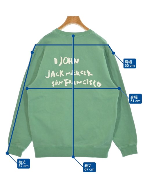 J.J. Mercer（ジェージェーマーサー）スウェット 緑 サイズ:F レディース/2200648230076