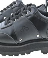 OAO（オーエーオー）スニーカー 黒 サイズ:224cm レディース/2200630623046