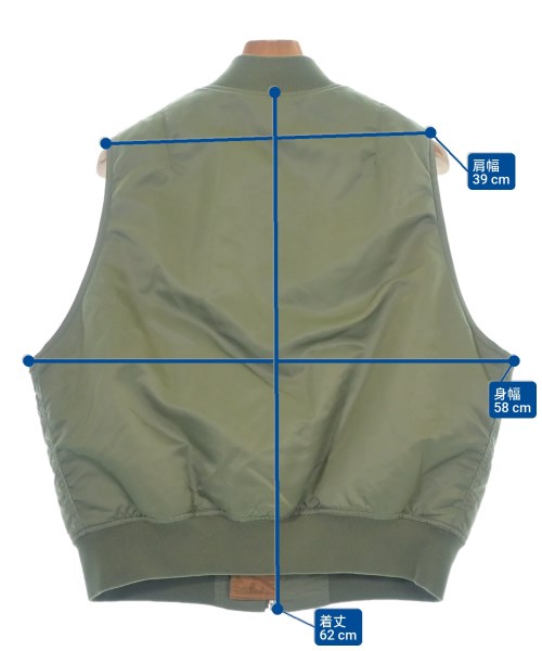 STANDARD JOURNAL（スタンダードジャーナル）ミリタリーブルゾン カーキ サイズ:1(S位) メンズ/2200677252018