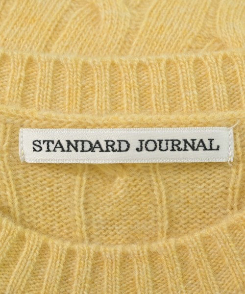 STANDARD JOURNAL（スタンダードジャーナル）ニット・セーター 黄 サイズ:L メンズ/2200668974110