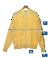 STANDARD JOURNAL（スタンダードジャーナル）ニット・セーター 黄 サイズ:L メンズ/2200668974110