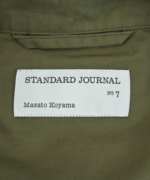 STANDARD JOURNAL（スタンダードジャーナル）ステンカラーコート カーキ サイズ:L メンズ/2200731167029