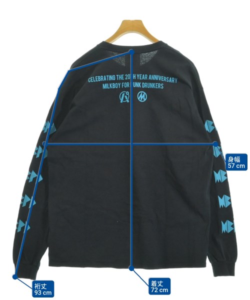 PUNK DRUNKERS（パンクドランカーズ）Tシャツ・カットソー 黒 サイズ:XL メンズ/2200623750087