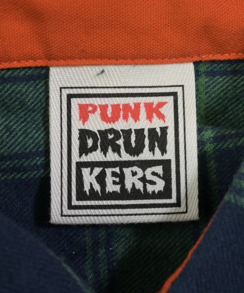 PUNK DRUNKERS（パンクドランカーズ）カジュアルシャツ 緑 サイズ:-(M位) メンズ/2200615530024